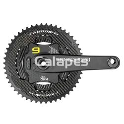 Potenciómetro SRM Origin Road PM9, Look Carbon Trilobe, Carbon-Ti EVO, SRAM Dub 11v, 12v, Short - Imagen 1