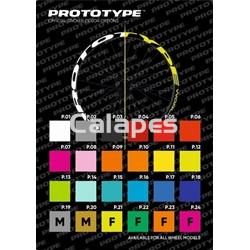 Adhesivos Prototype personalizados para ruedas - Imagen 1