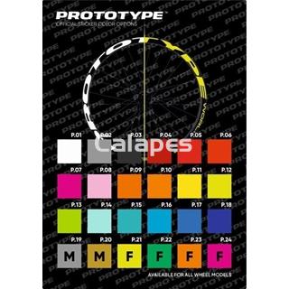 Adhesivos Prototype personalizados para ruedas - Imagen 1