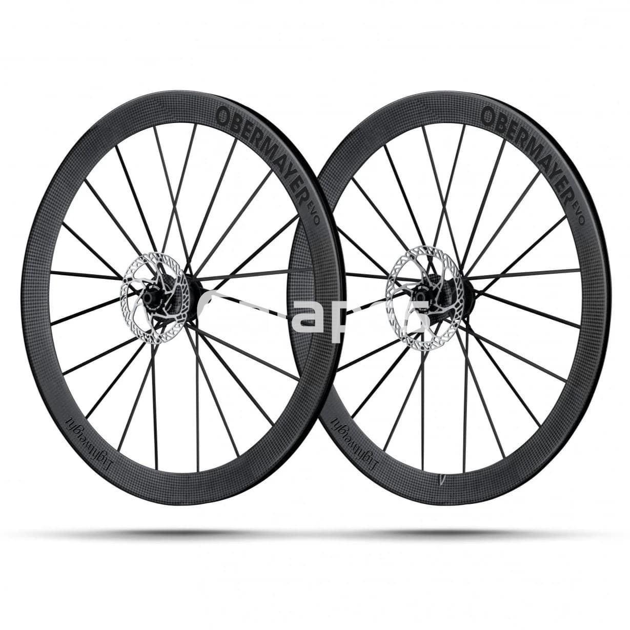 Juego de ruedas Lightweight Obermayer EVO Disc Black ED - Imagen 1