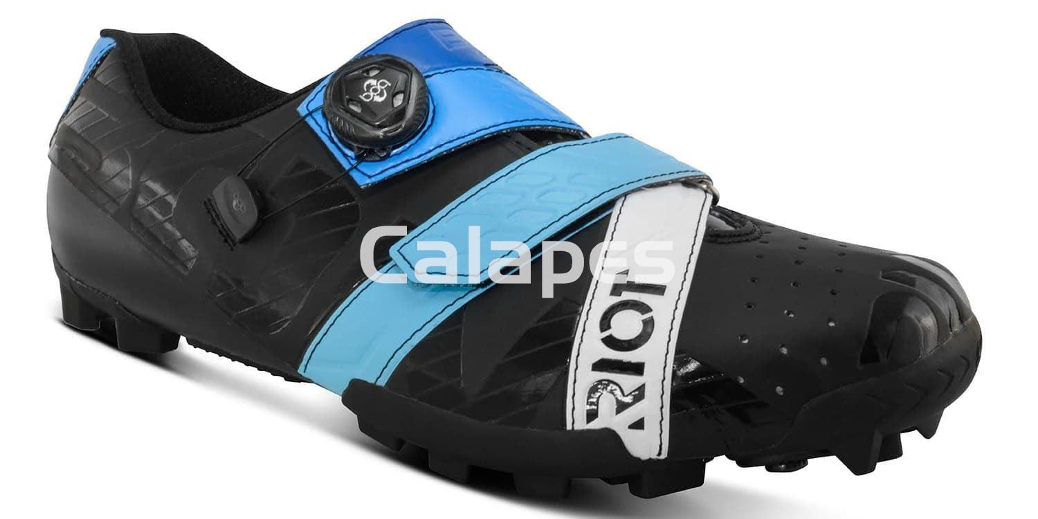 Zapatillas Bont Riot MTB+ Black-Blue - Imagen 1