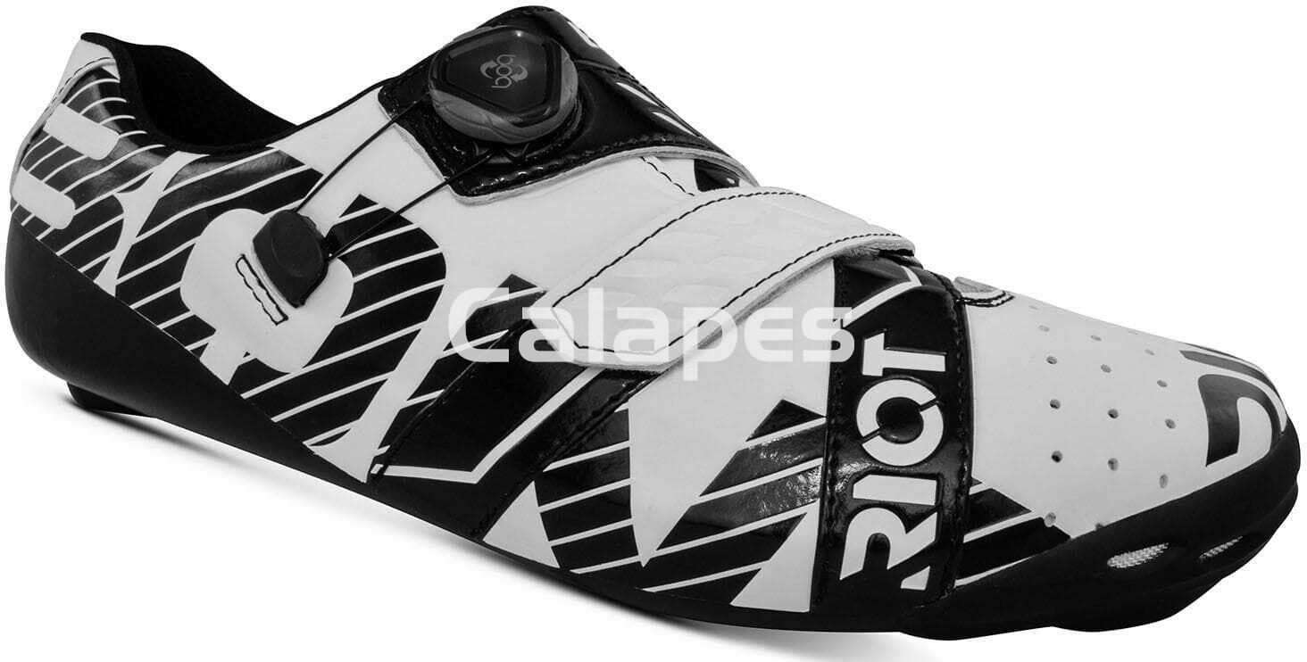 Zapatillas Bont Riot+ White / Black - Imagen 1